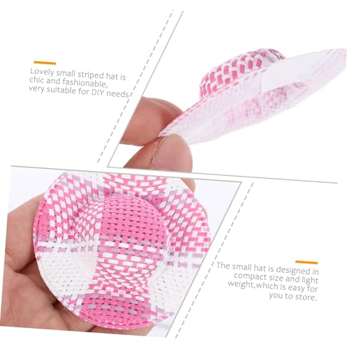 FUNOMOCYA 12 Stück Teiliges Miniatur Puppen Hut Bunte Gestreifte Papierhüte in Leichte Mini Sonnenhüte für Puppenkostüme und DIY Bastelarbeiten FUNOMOCYA 12 Stück Teiliges Miniatur Puppen Hut Bunte Gestreifte Papierhüte in Leichte Mini Sonnenhüte für Puppenkostüme und DIY Bastelarbeiten von FUNOMOCYA