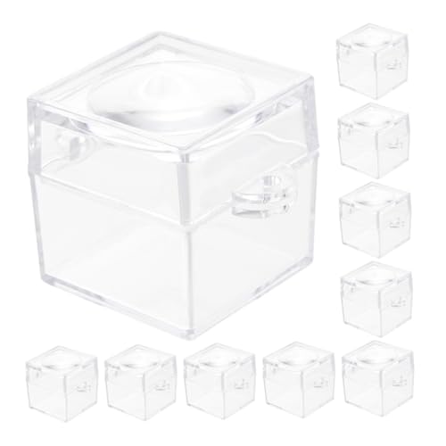 FUNOMOCYA 12Stücke Insektenbeobachtungsbox Mit Integrierter Lupe Transparentes Beobachtungsglas Für Outdoor Erkundungen Lupenbox FUNOMOCYA 12Stücke Insektenbeobachtungsbox Mit Integrierter Lupe Transparentes Beobachtungsglas Für Outdoor Erkundungen Lupenbox von FUNOMOCYA
