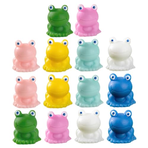 FUNOMOCYA 14 Stück Teiliges Miniatur Frosch Figuren aus Langlebigem Harz Niedliche Mini Froschstatuen für Mikro Landschaft Garten DIY Dekoration Vielseitige Mini Modellfiguren für Zuhause FUNOMOCYA 14 Stück Teiliges Miniatur Frosch Figuren aus Langlebigem Harz Niedliche Mini Froschstatuen für Mikro Landschaft Garten DIY Dekoration Vielseitige Mini Modellfiguren für Zuhause von FUNOMOCYA