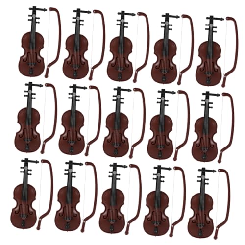 FUNOMOCYA 15 Sätze Teiliges Miniatur Violinendeko mit Natürlicher Holzoptik Detailgetreue Weihnachts Dekoration Stilvolles Musik Instrument Modell für Tisch Weinregal und DIY Geschenkideen FUNOMOCYA 15 Sätze Teiliges Miniatur Violinendeko mit Natürlicher Holzoptik Detailgetreue Weihnachts Dekoration Stilvolles Musik Instrument Modell für Tisch Weinregal und DIY Geschenkideen von FUNOMOCYA