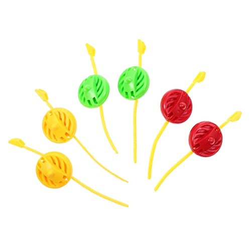 FUNOMOCYA 15 Stück Bunte Gyroskop Spielzeuge Tragbare Drehspielzeuge für Mitgebsel für Geburtstagsfeiern und Anlässe Fördert Kreatives Zufällige Farbe Zufällige Farbe von FUNOMOCYA