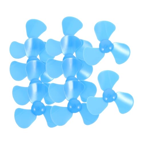 FUNOMOCYA 15 Stück Mini Ventilatorblätter Flexible Kunststoffklingen für DIY Wissenschaftsprojekte und Schülerexperimente Innendurchmesser Zubehör für Mini Motoren von FUNOMOCYA
