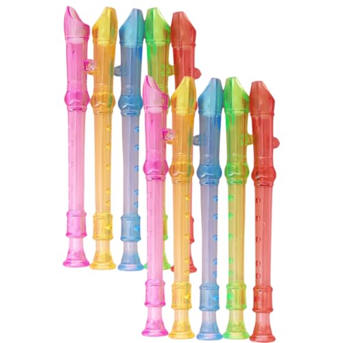 FUNOMOCYA 15 Stück Teiliges Anfänger Klarinetten Klarinette Musikinstrument für Erwachsene Transparent Einfach Reinigen Übungsinstrument für Blasmusik Anfänger Zufällige von FUNOMOCYA