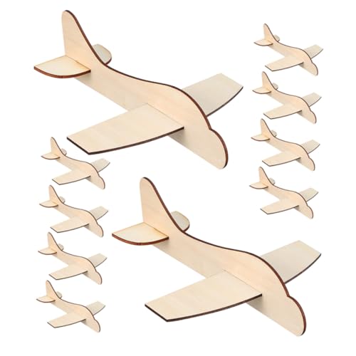 FUNOMOCYA 15 Stück Teiliges DIY Holzflugzeug Modellbausatz für Kreative Bastelarbeit Unbemaltes Holzflugzeug Kleines Dekoratives Flugzeug Fördert Fantasie und Motorische Fähigkeiten FUNOMOCYA 15 Stück Teiliges DIY Holzflugzeug Modellbausatz für Kreative Bastelarbeit Unbemaltes Holzflugzeug Kleines Dekoratives Flugzeug Fördert Fantasie und Motorische Fähigkeiten von FUNOMOCYA