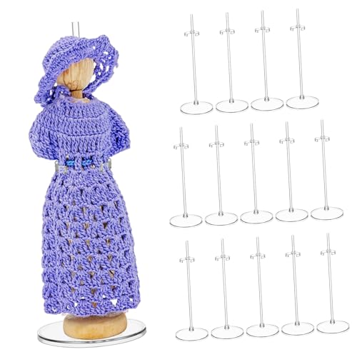 FUNOMOCYA 15 Stück Teiliges Transparentes Puppenständer Robuste Kunststoff Figurhalter Einfache Montage Verstellbare Displayhalter für Bjd Puppen für Sammler und Präsentationen FUNOMOCYA 15 Stück Teiliges Transparentes Puppenständer Robuste Kunststoff Figurhalter Einfache Montage Verstellbare Displayhalter für Bjd Puppen für Sammler und Präsentationen von FUNOMOCYA