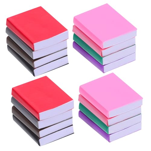 FUNOMOCYA 16 Stück Maßstab Miniatur Puppenhaus Bücher Farbige Mini Notizbücher Für DIY Szenendekoration Bjd Fotografie Requisiten FUNOMOCYA 16 Stück Maßstab Miniatur Puppenhaus Bücher Farbige Mini Notizbücher Für DIY Szenendekoration Bjd Fotografie Requisiten von FUNOMOCYA