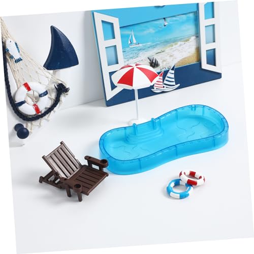 FUNOMOCYA 1Satz Mini House Schwimmbad Miniatur Schwimmring Modelle für Puppenhaus Zubehör Deko für Mikrolandschaften Leicht und Platzsparend FUNOMOCYA 1Satz Mini House Schwimmbad Miniatur Schwimmring Modelle für Puppenhaus Zubehör Deko für Mikrolandschaften Leicht und Platzsparend von FUNOMOCYA