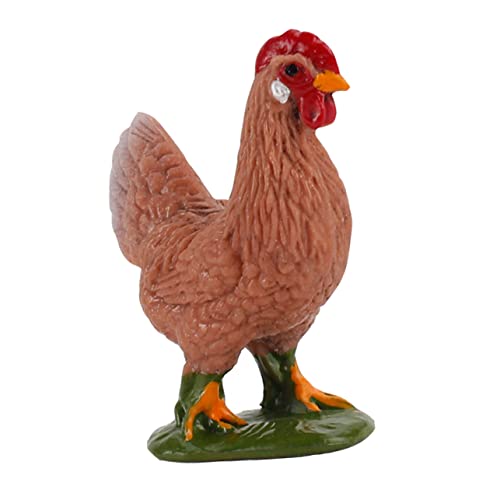 FUNOMOCYA 1Stück Lebensechte Huhn Dekofigur für Wohnkultur Lustiges Bauernhoftier Modell Simulationsdekor für Garten und Kinderzimmer Hochwertiges und Langlebiges Material FUNOMOCYA 1Stück Lebensechte Huhn Dekofigur für Wohnkultur Lustiges Bauernhoftier Modell Simulationsdekor für Garten und Kinderzimmer Hochwertiges und Langlebiges Material von FUNOMOCYA