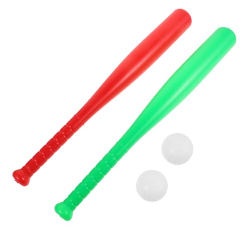 FUNOMOCYA 2 Sätze Baseballspielzeug Leichte Kunststoff Baseballschläger Rot und Grün Outdoor Sportspielzeug für Hand Auge Koordination und Bewegung für Garten Strand und Familienaktivitäten FUNOMOCYA 2 Sätze Baseballspielzeug Leichte Kunststoff Baseballschläger Rot und Grün Outdoor Sportspielzeug für Hand Auge Koordination und Bewegung für Garten Strand und Familienaktivitäten von FUNOMOCYA