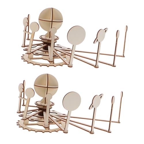 FUNOMOCYA 2 Sätze Holz Solar System Puzzle Kit mit Planeten DIY Stem Wissenschaftsspielzeug für Familien Klassenzimmer Lernspielzeug aus Naturholz Sicher und Realistisch Gestaltet FUNOMOCYA 2 Sätze Holz Solar System Puzzle Kit mit Planeten DIY Stem Wissenschaftsspielzeug für Familien Klassenzimmer Lernspielzeug aus Naturholz Sicher und Realistisch Gestaltet von FUNOMOCYA