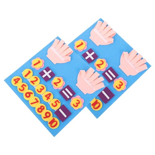 FUNOMOCYA 2 Sätze Mathematik Lernspielzeug Filz Zahlenbrett für Kleinkinder Stabile Lernhilfen zum Zählen Addieren Subtrahieren Frühe Mathematik Ab Jahr FUNOMOCYA 2 Sätze Mathematik Lernspielzeug Filz Zahlenbrett für Kleinkinder Stabile Lernhilfen zum Zählen Addieren Subtrahieren Frühe Mathematik Ab Jahr von FUNOMOCYA