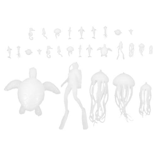 FUNOMOCYA 2 Sätze Miniatur Meerestiere Epoxidharz Casting Set Teiliges DIY Bastelset mit Figuren Kinderfreundlich für Kreative Projekte Fördert Feinmotorik und Vorstellungskraft FUNOMOCYA 2 Sätze Miniatur Meerestiere Epoxidharz Casting Set Teiliges DIY Bastelset mit Figuren Kinderfreundlich für Kreative Projekte Fördert Feinmotorik und Vorstellungskraft von FUNOMOCYA