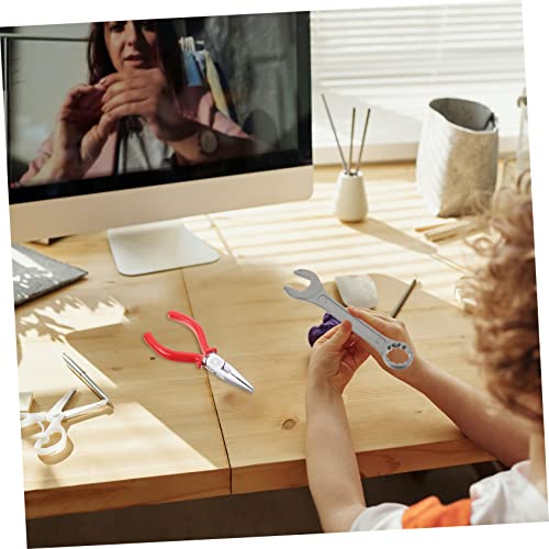 FUNOMOCYA 2 Satz Teiliges Reparaturwerkzeug aus Realistisches DIY mit Schrauben und Schraubenschlüssel Sicheres Lernspielzeug für Rollenspiele und Entdeckerspaß von FUNOMOCYA