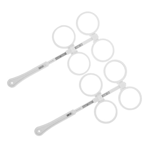 FUNOMOCYA 2 Stck. Flip-objektiv Für Die Optometrie Spiegelfolie Verstellbarer Optometrie-flipper Ophthalmologische Flip-linse Optisches Flipperinstrument Optischer Flipper Glas FUNOMOCYA 2 Stck. Flip-objektiv Für Die Optometrie Spiegelfolie Verstellbarer Optometrie-flipper Ophthalmologische Flip-linse Optisches Flipperinstrument Optischer Flipper Glas von FUNOMOCYA