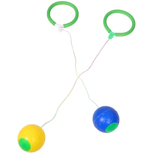 FUNOMOCYA 2 Stück Ankle Jump Ball Fußring Hüpfball für Erwachsene Outdoor Sportspielzeug zur Fitnessförderung Sprungball mit Einfachem Design für Balance Koordination und Beintraining von FUNOMOCYA