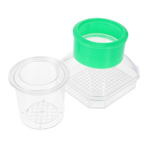 FUNOMOCYA 2 Stück Beobachtungsbox für Insekten drinnen Fehlerbetrachter Bug Catcher Fänger Insektenbeobachtungsbox Insekten sammeln lupenbrille Bug-Vergrößerungs-Viewer für Plastik von FUNOMOCYA