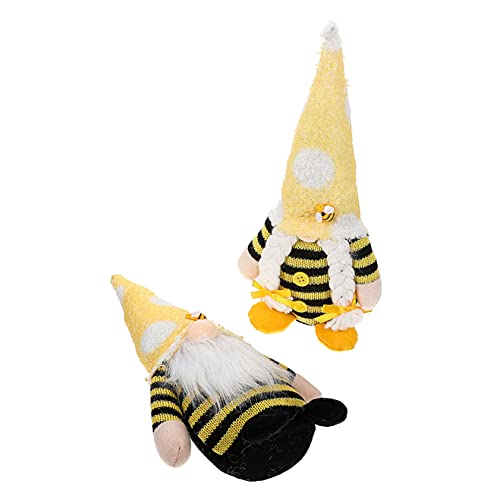 FUNOMOCYA 2 Stück Bienenfest GNOME Puppen Deko Plüschfiguren für Fröhliche Sommer GNOME für Kreative Feiern Einzigartige für Freunde Charmante Dekoration für Bienenfest FUNOMOCYA 2 Stück Bienenfest GNOME Puppen Deko Plüschfiguren für Fröhliche Sommer GNOME für Kreative Feiern Einzigartige für Freunde Charmante Dekoration für Bienenfest von FUNOMOCYA