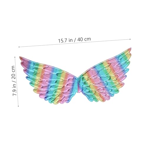FUNOMOCYA 2 Stück Engel Flügel aus Bronziertem Leichte Cosplay Requisite für Kostüm Party Karneval Bühnenauftritt Verstellbar Passend für Mädchen Dekoratives Flügel Accessoire FUNOMOCYA 2 Stück Engel Flügel aus Bronziertem Leichte Cosplay Requisite für Kostüm Party Karneval Bühnenauftritt Verstellbar Passend für Mädchen Dekoratives Flügel Accessoire von FUNOMOCYA