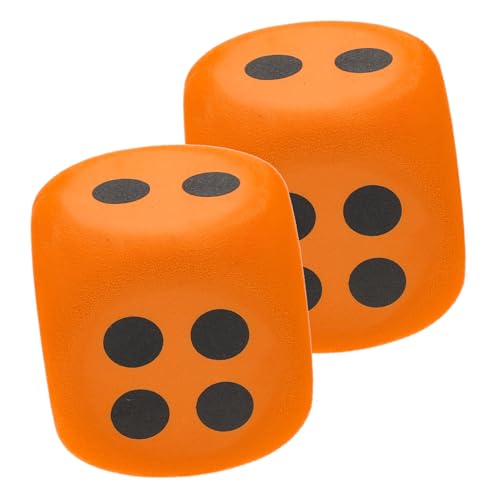 FUNOMOCYA 2 Stück Große Eva Schaumstoffwürfel Teiliges Bunte Leichte Spielwürfel für Partyspiel Requisite Langlebig Sicher und Vielseitig Einsetzbar für Spiele und Freizeit FUNOMOCYA 2 Stück Große Eva Schaumstoffwürfel Teiliges Bunte Leichte Spielwürfel für Partyspiel Requisite Langlebig Sicher und Vielseitig Einsetzbar für Spiele und Freizeit von FUNOMOCYA