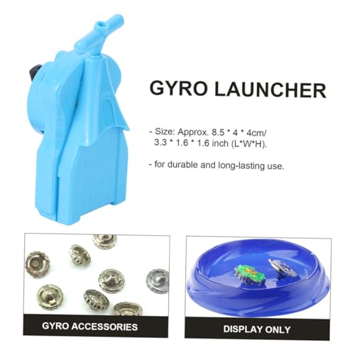 FUNOMOCYA 2 Stück Gyro Launcher für Robuster Kunststoff Kraftvoller Drehimpuls Praktisches Lernspielzeug Zufällige Farben für Ferienunterhaltung und Geburtstagsgeschenk Zufällige Farbe FUNOMOCYA 2 Stück Gyro Launcher für Robuster Kunststoff Kraftvoller Drehimpuls Praktisches Lernspielzeug Zufällige Farben für Ferienunterhaltung und Geburtstagsgeschenk Zufällige Farbe von FUNOMOCYA
