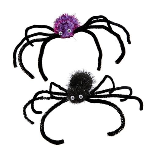 FUNOMOCYA 2 Stück Halloween Haarspangen Spinnenmotiv Party Haarschmuck für Mädchen Frauen Leicht Rostfrei Geeignet für Dickes Haar für Kostüm Festival Fotoshootings Karneval FUNOMOCYA 2 Stück Halloween Haarspangen Spinnenmotiv Party Haarschmuck für Mädchen Frauen Leicht Rostfrei Geeignet für Dickes Haar für Kostüm Festival Fotoshootings Karneval von FUNOMOCYA