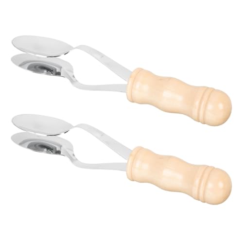 FUNOMOCYA 2 Stück Hand Percussion Instrument für Leicht und Tragbar für Outdoor Events und Partys von FUNOMOCYA