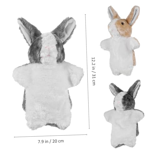 FUNOMOCYA 2 Stück Handpuppen Kaninchen aus Plüsch Interaktive Pädagogisches für Kreatives Geschichtenerzählen für Kindergarten und Zuhause Zufällige Farbe Zufällige Farbe FUNOMOCYA 2 Stück Handpuppen Kaninchen aus Plüsch Interaktive Pädagogisches für Kreatives Geschichtenerzählen für Kindergarten und Zuhause Zufällige Farbe Zufällige Farbe von FUNOMOCYA