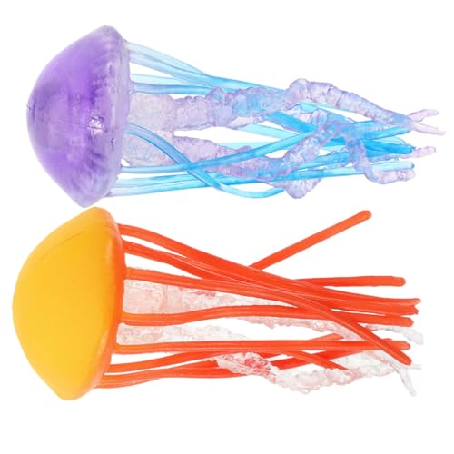 FUNOMOCYA 2 Stück Mini Simulations Quallenmodell aus Kunststoff Realistische Meereslebewesen Spielzeuge Teiliges Edukatives Meeresbewohner für Lernspielzeug und Meereswelt Dekoration FUNOMOCYA 2 Stück Mini Simulations Quallenmodell aus Kunststoff Realistische Meereslebewesen Spielzeuge Teiliges Edukatives Meeresbewohner für Lernspielzeug und Meereswelt Dekoration von FUNOMOCYA
