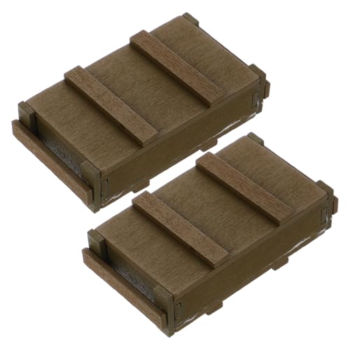 FUNOMOCYA 2 Stück Miniatur Maßstab Armee Modell Aufbewahrungskoffer für Puppenhaus Kampfszenen Detailreiche Miniatur Szeneriebox für Sandtisch Robustes Einsatz case Zubehör für Figuren FUNOMOCYA 2 Stück Miniatur Maßstab Armee Modell Aufbewahrungskoffer für Puppenhaus Kampfszenen Detailreiche Miniatur Szeneriebox für Sandtisch Robustes Einsatz case Zubehör für Figuren von FUNOMOCYA