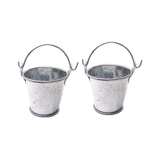 FUNOMOCYA 2 Stück Puppenhaus Zubehör Mini Eimer Modell aus Dekoratives Mini Garten Bucket Modell für DIY Szene Robustes Outdoor für Kreative Puppenhaus Gestaltung FUNOMOCYA 2 Stück Puppenhaus Zubehör Mini Eimer Modell aus Dekoratives Mini Garten Bucket Modell für DIY Szene Robustes Outdoor für Kreative Puppenhaus Gestaltung von FUNOMOCYA