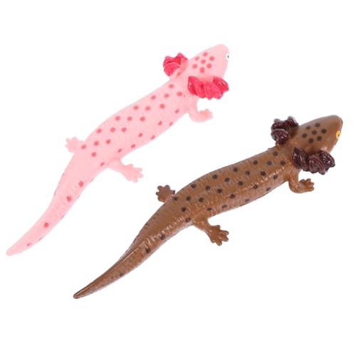 FUNOMOCYA 2 Stück Realistische Salamander Figuren Naturgetreue Kunststoff Modelle als Garten und Wohnraumdekoration Detailreich Gestaltete Wasserlebewesen Ornamente für Aquarium Zubehör FUNOMOCYA 2 Stück Realistische Salamander Figuren Naturgetreue Kunststoff Modelle als Garten und Wohnraumdekoration Detailreich Gestaltete Wasserlebewesen Ornamente für Aquarium Zubehör von FUNOMOCYA