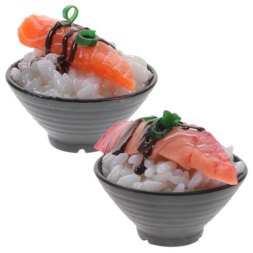 FUNOMOCYA 2 Stück Realistische Spielküchen zubehör mit Lebensmittelspielzeug Detailgetreues Rindfleischreis Modell und Königslachs Sushi Dekoratives Foto requisit für Kinderküche und FUNOMOCYA 2 Stück Realistische Spielküchen zubehör mit Lebensmittelspielzeug Detailgetreues Rindfleischreis Modell und Königslachs Sushi Dekoratives Foto requisit für Kinderküche und von FUNOMOCYA