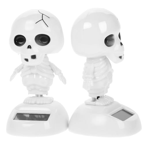 FUNOMOCYA 2 Stück Solar Tanzende Halloween Skelett Dekoration Leichte Kunststoff Geisterfigur für Auto Armaturenbrett Robust und Kompakt für Halloween Deko Zuhause und Unterwegs FUNOMOCYA 2 Stück Solar Tanzende Halloween Skelett Dekoration Leichte Kunststoff Geisterfigur für Auto Armaturenbrett Robust und Kompakt für Halloween Deko Zuhause und Unterwegs von FUNOMOCYA