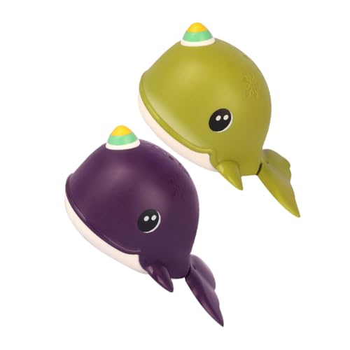 FUNOMOCYA 2 Stück Teiliges Badewannenspielzeug Wal Design Schwimmendes Badespielzeug aus Stabilem Kunststoff Fördert Eltern Junge Mädchen Interaktion Sicher für Junge Mädchen und Kleinkinder FUNOMOCYA 2 Stück Teiliges Badewannenspielzeug Wal Design Schwimmendes Badespielzeug aus Stabilem Kunststoff Fördert Eltern Junge Mädchen Interaktion Sicher für Junge Mädchen und Kleinkinder von FUNOMOCYA