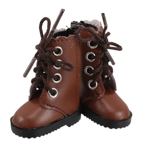 FUNOMOCYA 2 Stück Teiliges Bjd Puppenschuhe Geschnittene Niedliche Miniaturstiefel Langlebig und Komfortabel als Ersatz für Puppenkleidung und Zubehör FUNOMOCYA 2 Stück Teiliges Bjd Puppenschuhe Geschnittene Niedliche Miniaturstiefel Langlebig und Komfortabel als Ersatz für Puppenkleidung und Zubehör von FUNOMOCYA
