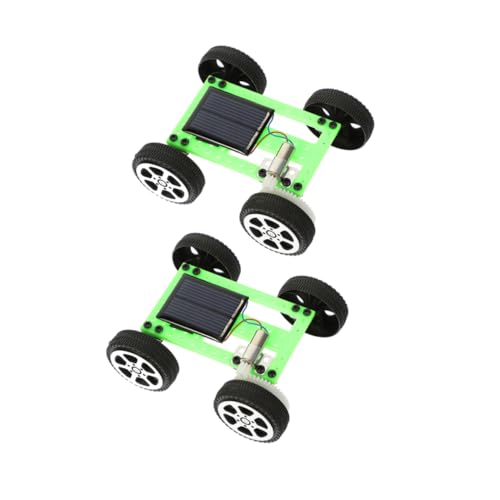 FUNOMOCYA 2 Stück Teiliges DIY Solarauto Bausatz für Pädagogisches Stem Wissenschafts Experiment Betrieben Fördert Feinmotorik und Logisches Umweltfreundliches Lernspielzeug von FUNOMOCYA