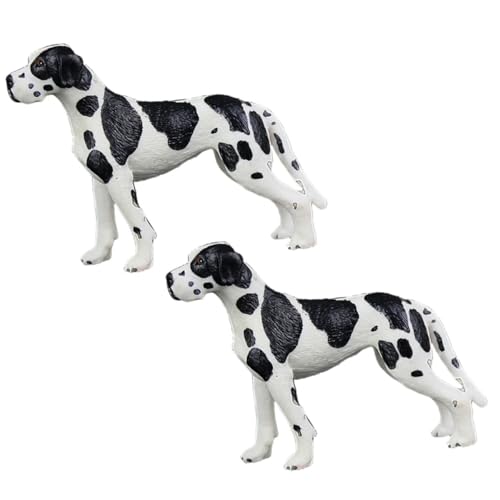 FUNOMOCYA 2 Stück Teiliges Hund Modell Realistische Kunststoff Dekofigur Süße Miniatur Hundeskulptur für Schreibtisch Zimmerdeko Geschenk FUNOMOCYA 2 Stück Teiliges Hund Modell Realistische Kunststoff Dekofigur Süße Miniatur Hundeskulptur für Schreibtisch Zimmerdeko Geschenk von FUNOMOCYA