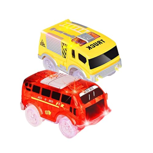 FUNOMOCYA 2 Stück Teiliges LED Leuchtspielzeug Auto Elektrische Rennstrecke Spielzeugautos Leichtes Kunststoffmaterial Sicher und Handfreundlich Geeignet für Jungen und Mädchen Ab Jahren FUNOMOCYA 2 Stück Teiliges LED Leuchtspielzeug Auto Elektrische Rennstrecke Spielzeugautos Leichtes Kunststoffmaterial Sicher und Handfreundlich Geeignet für Jungen und Mädchen Ab Jahren von FUNOMOCYA