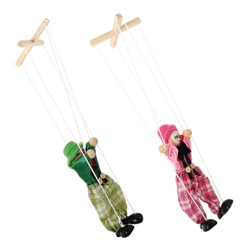 FUNOMOCYA 2 Stück Teiliges Marionetten Piratenspielzeug aus Hochwertigem Material Spielbare Faden Marionetten für Interaktives Puppentheater Dekorativ für Party und Kinderzimmer von FUNOMOCYA