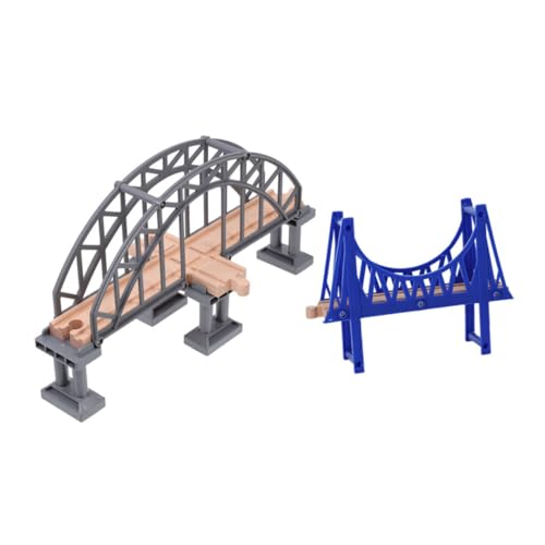 FUNOMOCYA 2 Stück Teiliges Modellbahnbrücken aus Robustem Realistische Zugstreckenbrücke für Fördert Kreatives Bauen Sicherer DIY Spielspaß für Kleinkinder und Holzeisenbahn Zubehör FUNOMOCYA 2 Stück Teiliges Modellbahnbrücken aus Robustem Realistische Zugstreckenbrücke für Fördert Kreatives Bauen Sicherer DIY Spielspaß für Kleinkinder und Holzeisenbahn Zubehör von FUNOMOCYA