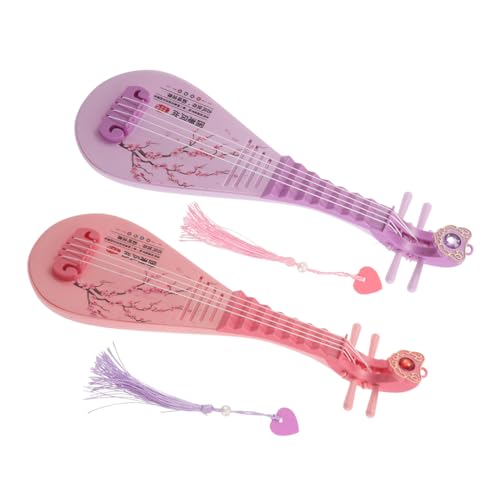 FUNOMOCYA 2 Stück Teiliges Pipa Modell mit Licht und Sound Realistische Chinesische Laute Simulation Frühe Musikausbildung Vintage Stil Fördert Musikalisches Interesse und Spielerische FUNOMOCYA 2 Stück Teiliges Pipa Modell mit Licht und Sound Realistische Chinesische Laute Simulation Frühe Musikausbildung Vintage Stil Fördert Musikalisches Interesse und Spielerische von FUNOMOCYA
