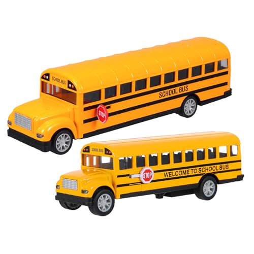 FUNOMOCYA 2 Stück Teiliges Spielzeugbus für Robustes Zugauto mit Rückziehfunktion Kleines und Großes Schulbusmodell Realistische Nachbildung Sicherer Legierungsbau für Jungen und Mädchen Ab FUNOMOCYA 2 Stück Teiliges Spielzeugbus für Robustes Zugauto mit Rückziehfunktion Kleines und Großes Schulbusmodell Realistische Nachbildung Sicherer Legierungsbau für Jungen und Mädchen Ab von FUNOMOCYA