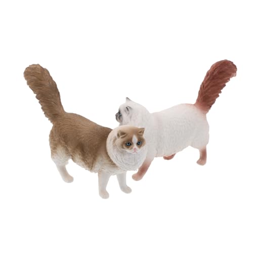 FUNOMOCYA 2 Stücke Realistische Katzenfiguren Kunststoff Kätzchen Modell Lernspielzeug für Bastelprojekte für Geburtstag Hochzeit Kuchen Tierfiguren FUNOMOCYA 2 Stücke Realistische Katzenfiguren Kunststoff Kätzchen Modell Lernspielzeug für Bastelprojekte für Geburtstag Hochzeit Kuchen Tierfiguren von FUNOMOCYA