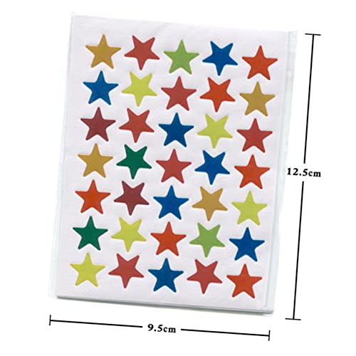 FUNOMOCYA 20 Packungen Selbstklebende Fünf Punkte Stern Aufkleber Bunte Belohnungssticker für Teens Schule Scrapbooking Geschenkdekoration Gold Silber Rot FUNOMOCYA 20 Packungen Selbstklebende Fünf Punkte Stern Aufkleber Bunte Belohnungssticker für Teens Schule Scrapbooking Geschenkdekoration Gold Silber Rot von FUNOMOCYA