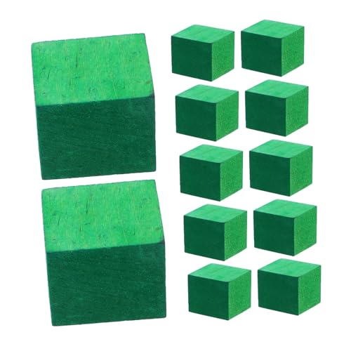 FUNOMOCYA 20 Stück DIY-Projekte liefert Holzbausteine Holzklötze Holzblöcke Pädagogisches Holzspielzeug Holzmaterialien Mini malen mit zählen Stapelspielzeug aus Holz Green FUNOMOCYA 20 Stück DIY-Projekte liefert Holzbausteine Holzklötze Holzblöcke Pädagogisches Holzspielzeug Holzmaterialien Mini malen mit zählen Stapelspielzeug aus Holz Green von FUNOMOCYA