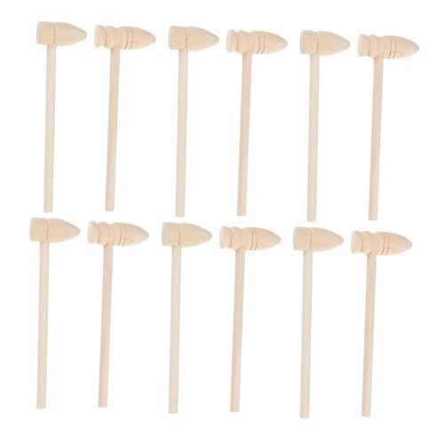 FUNOMOCYA 20 Stück Teiliges Holzhammer spielset Mallets Ergonomisch Griffig Sicherer Holzhammer Für Ab Jahren Malwerkzeug Und Mallets Für Spiele Und Kuchen FUNOMOCYA 20 Stück Teiliges Holzhammer spielset Mallets Ergonomisch Griffig Sicherer Holzhammer Für Ab Jahren Malwerkzeug Und Mallets Für Spiele Und Kuchen von FUNOMOCYA
