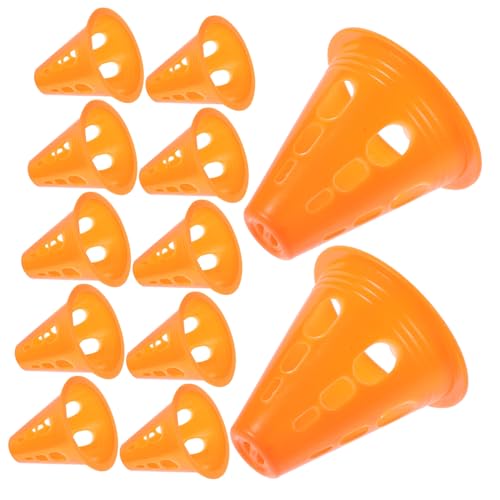 FUNOMOCYA 20 Stück Teiliges Kleine Farbige Kunststoff trainingskegel für Outdoor Sport Leicht Robust für Rollschuh Agility Training Kompakt Langlebig Vielseitig Einsetzbar FUNOMOCYA 20 Stück Teiliges Kleine Farbige Kunststoff trainingskegel für Outdoor Sport Leicht Robust für Rollschuh Agility Training Kompakt Langlebig Vielseitig Einsetzbar von FUNOMOCYA