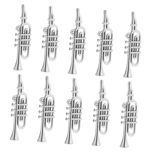 FUNOMOCYA 20 Stück Teiliges Mini Musikinstrumente Modellset Silberfarben Filigrane Weihnachtsbaum Deko Miniatur Weihnachtsornamente für DIY Basteln und Mikrohaus Zubehör Xmas FUNOMOCYA 20 Stück Teiliges Mini Musikinstrumente Modellset Silberfarben Filigrane Weihnachtsbaum Deko Miniatur Weihnachtsornamente für DIY Basteln und Mikrohaus Zubehör Xmas von FUNOMOCYA