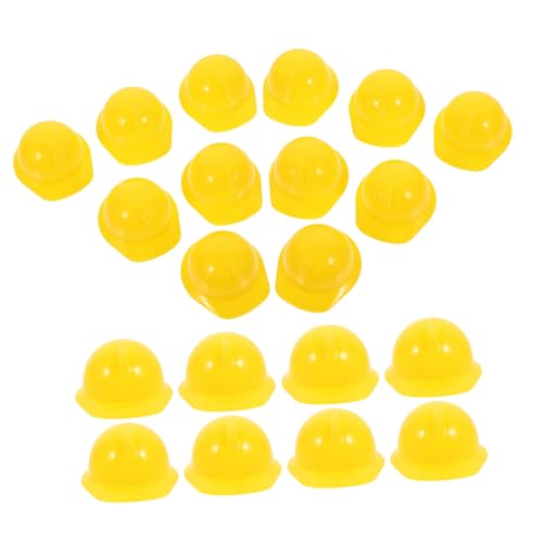FUNOMOCYA 20 Stück Teiliges Miniatur Bauhelm aus Hochwertigem Kunststoff Dekorativer Sicherheitshelm und Puppenhut Vielseitig Einsetzbar als Haustierhelm und Mini deko Kompakt und Robust FUNOMOCYA 20 Stück Teiliges Miniatur Bauhelm aus Hochwertigem Kunststoff Dekorativer Sicherheitshelm und Puppenhut Vielseitig Einsetzbar als Haustierhelm und Mini deko Kompakt und Robust von FUNOMOCYA