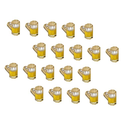FUNOMOCYA 20 Stück Teiliges Miniatur Bierkrug aus Hochwertigem Harz Detailgetreue Puppenhaus Dekoration in Zufälligen Farben als Sammelobjekt und Kreatives Bastelzubehör für FUNOMOCYA 20 Stück Teiliges Miniatur Bierkrug aus Hochwertigem Harz Detailgetreue Puppenhaus Dekoration in Zufälligen Farben als Sammelobjekt und Kreatives Bastelzubehör für von FUNOMOCYA